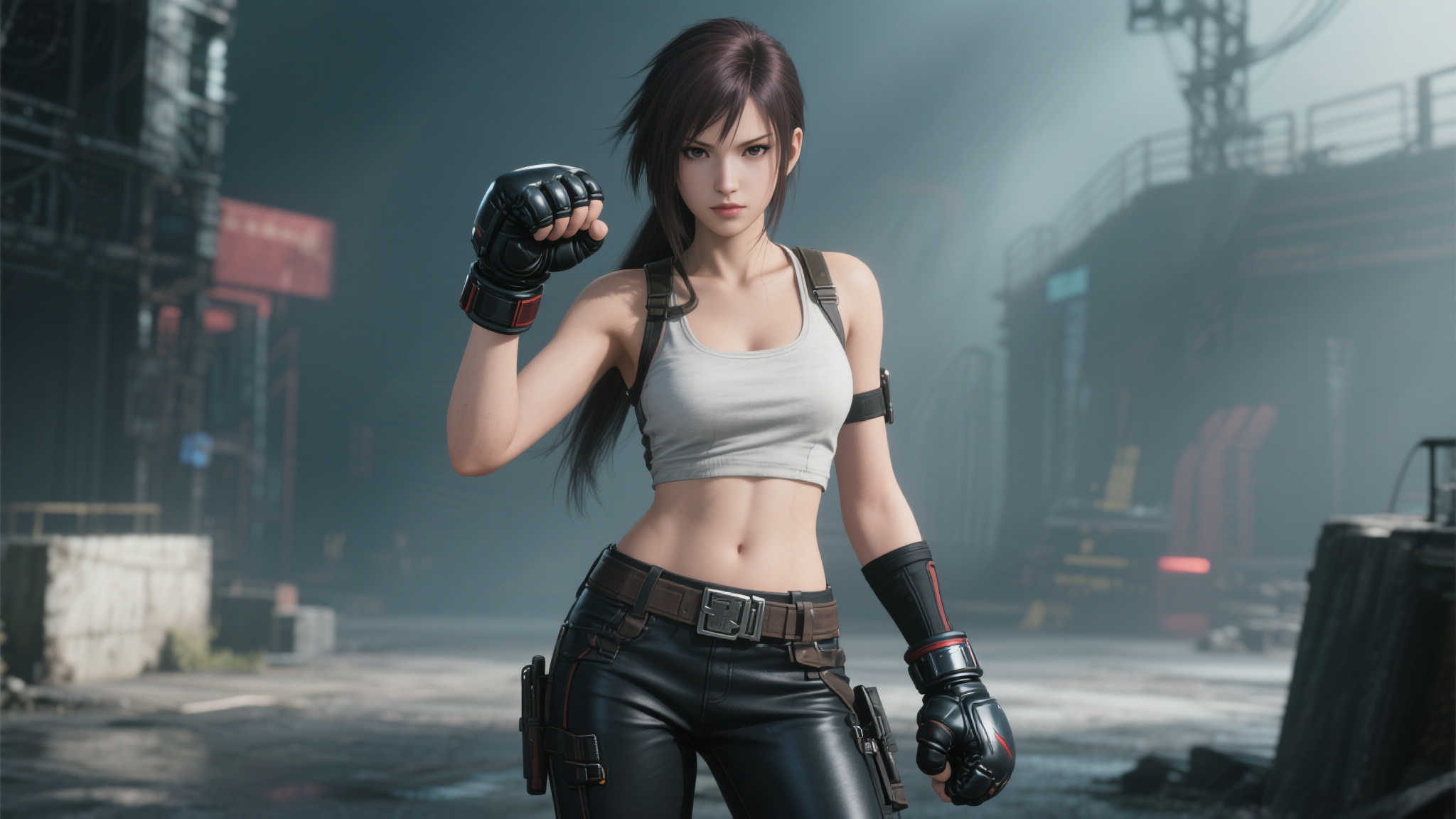 《最终幻想7：重生》最新美图：蒂法与爱丽丝清新魅力尽显！